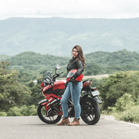 バイク用レザージャケットの安全性